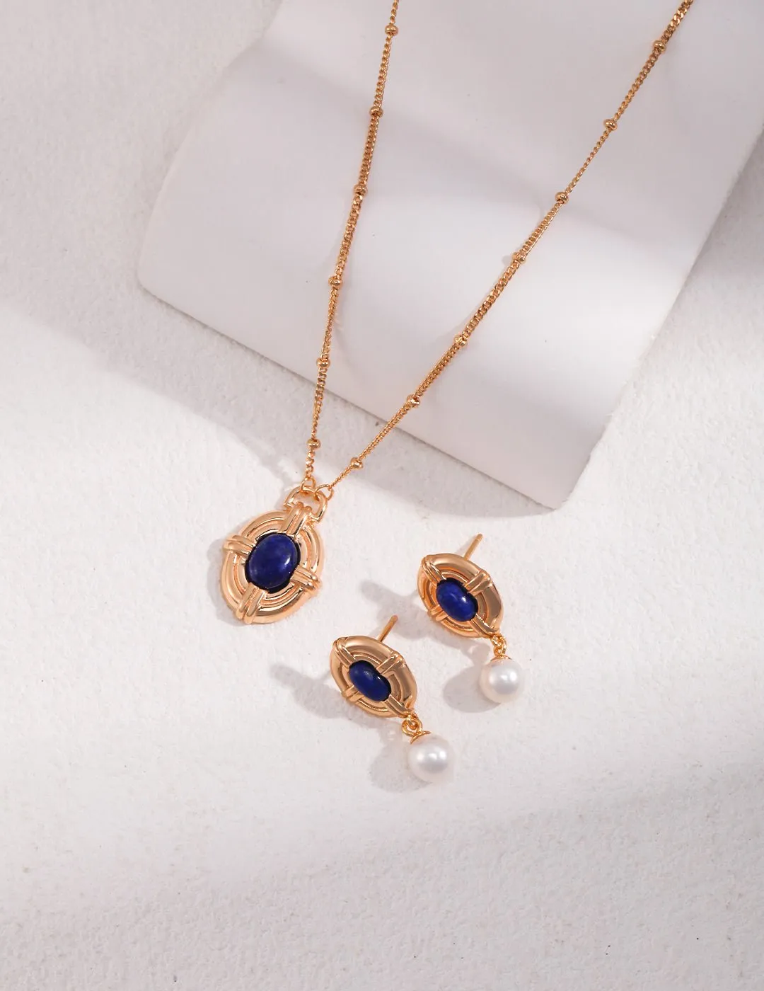 Lapis Pendant Necklace