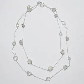 Long Moonstone Necklace (PG46)