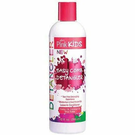 Luster's: Pink Kids Easy Comb Detangler 12oz