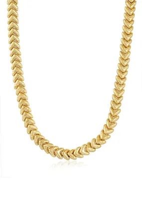 Luv AJ Fiorucci Chain Necklace in Gold