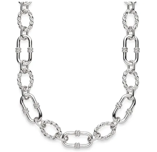 Marina Grande Rope Link Duo Chain Necklace