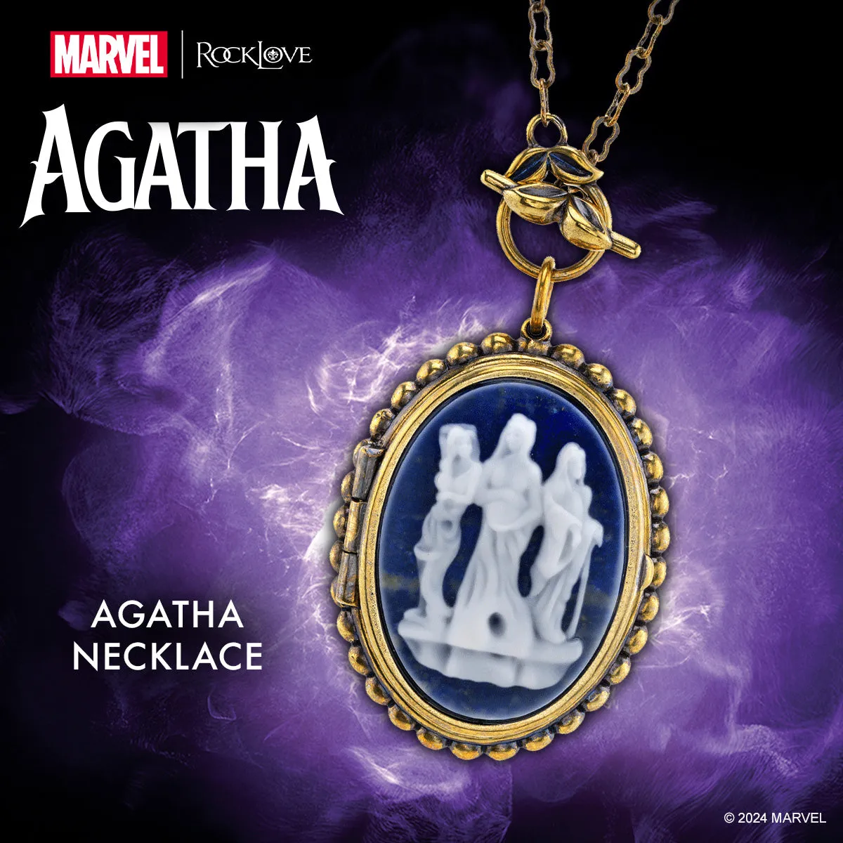 Marvel X RockLove MARVEL STUDIOS AGATHA ALL ALONG Agatha Necklace