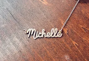 Michelle Silver Necklace