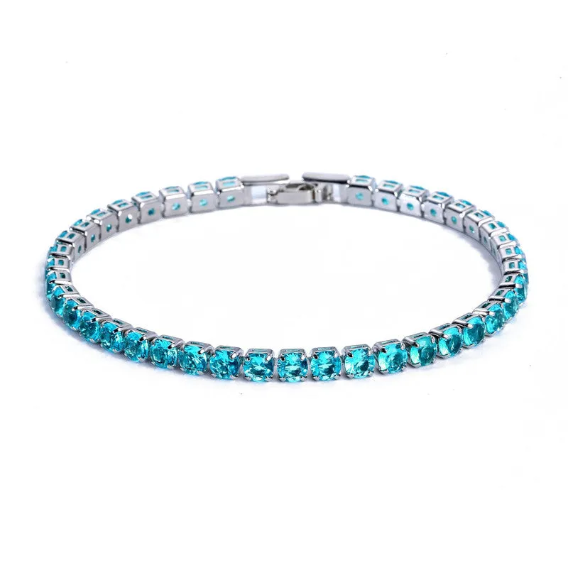 Micro-inlaid zircon hip-hop bracelet