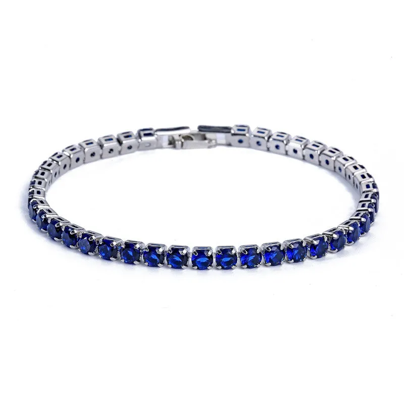 Micro-inlaid zircon hip-hop bracelet