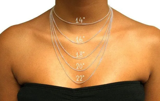 Mini Initial Bars Necklace