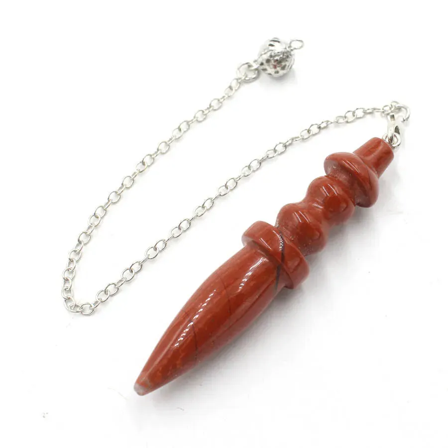 Natural Stone Egyptian Crystal Pendulum - Divination and Reiki