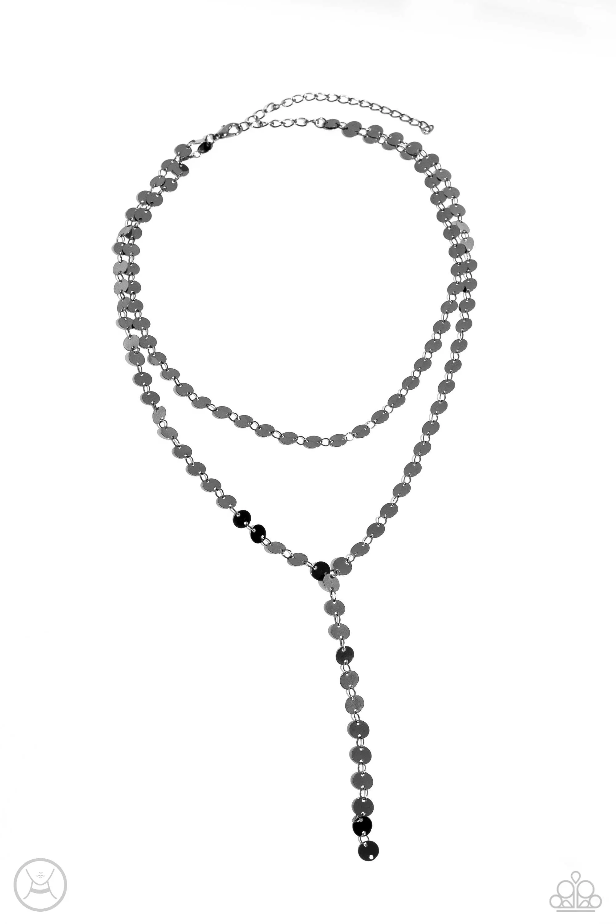 NecklacesReeling in Radiance - Black Choker