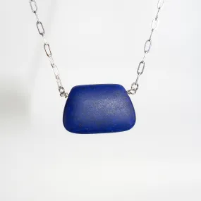 NEW! Matte Lapis Pendant by Rina Young