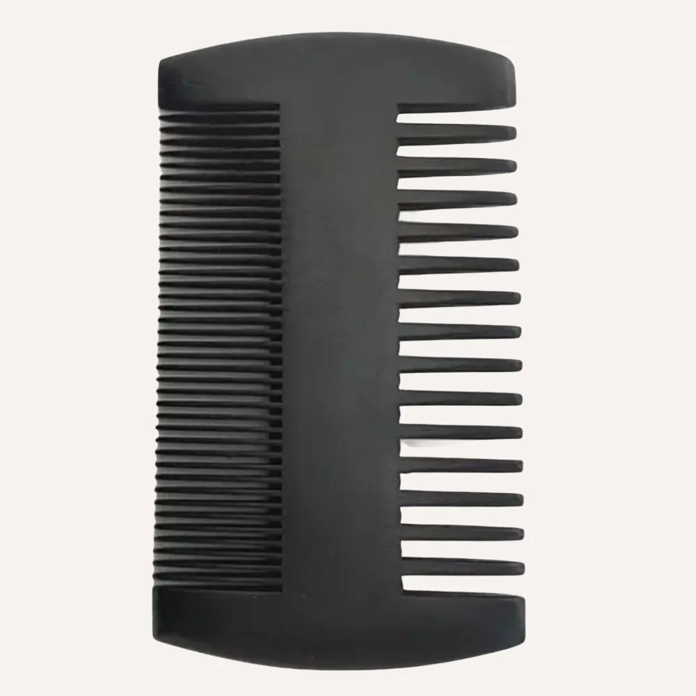 Pear Wood Teasing and Beard Comb