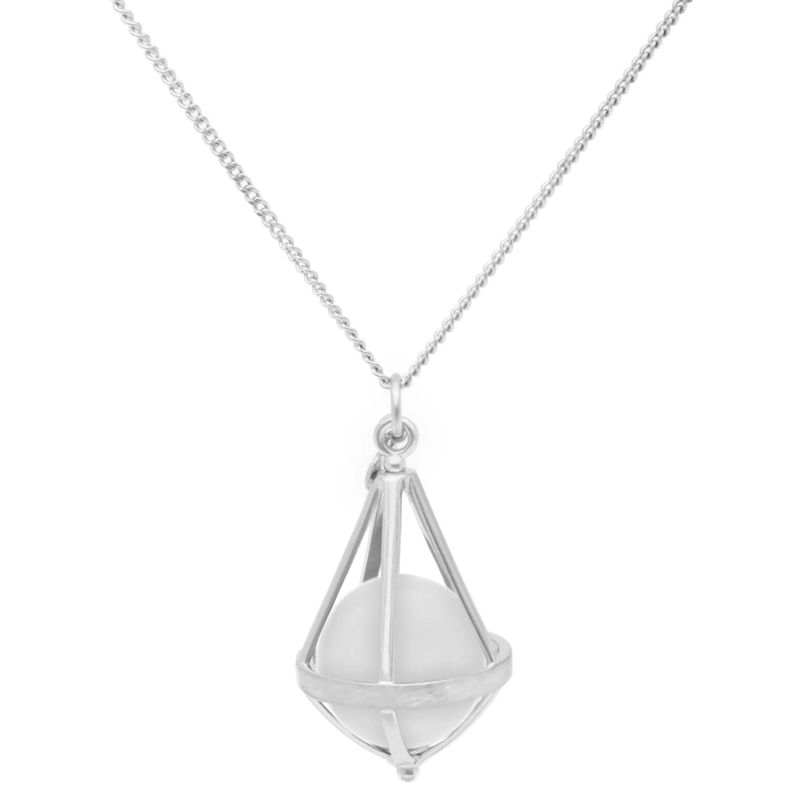 Pentagonal Cage Necklace | Multiple Options