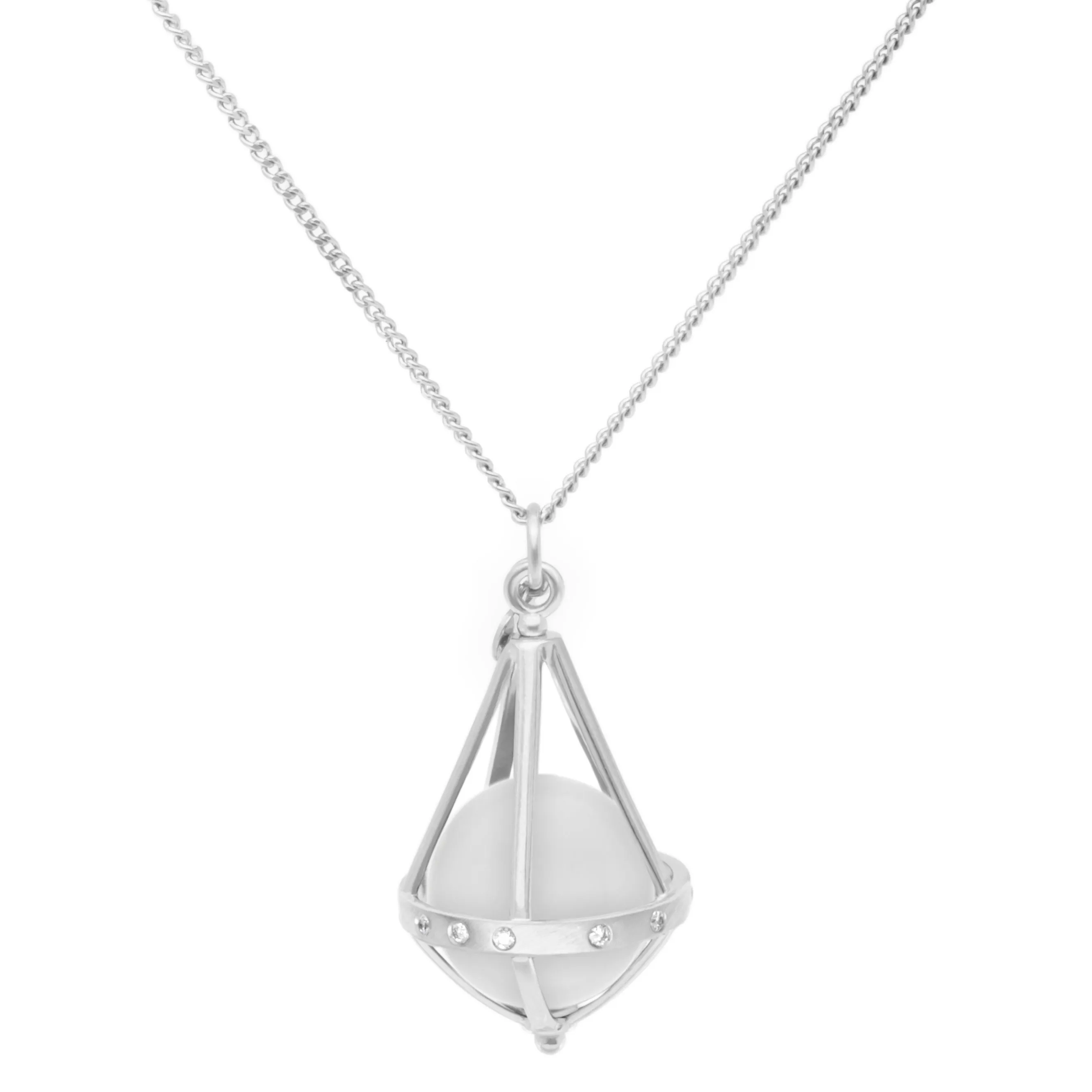 Pentagonal Cage Necklace | Multiple Options