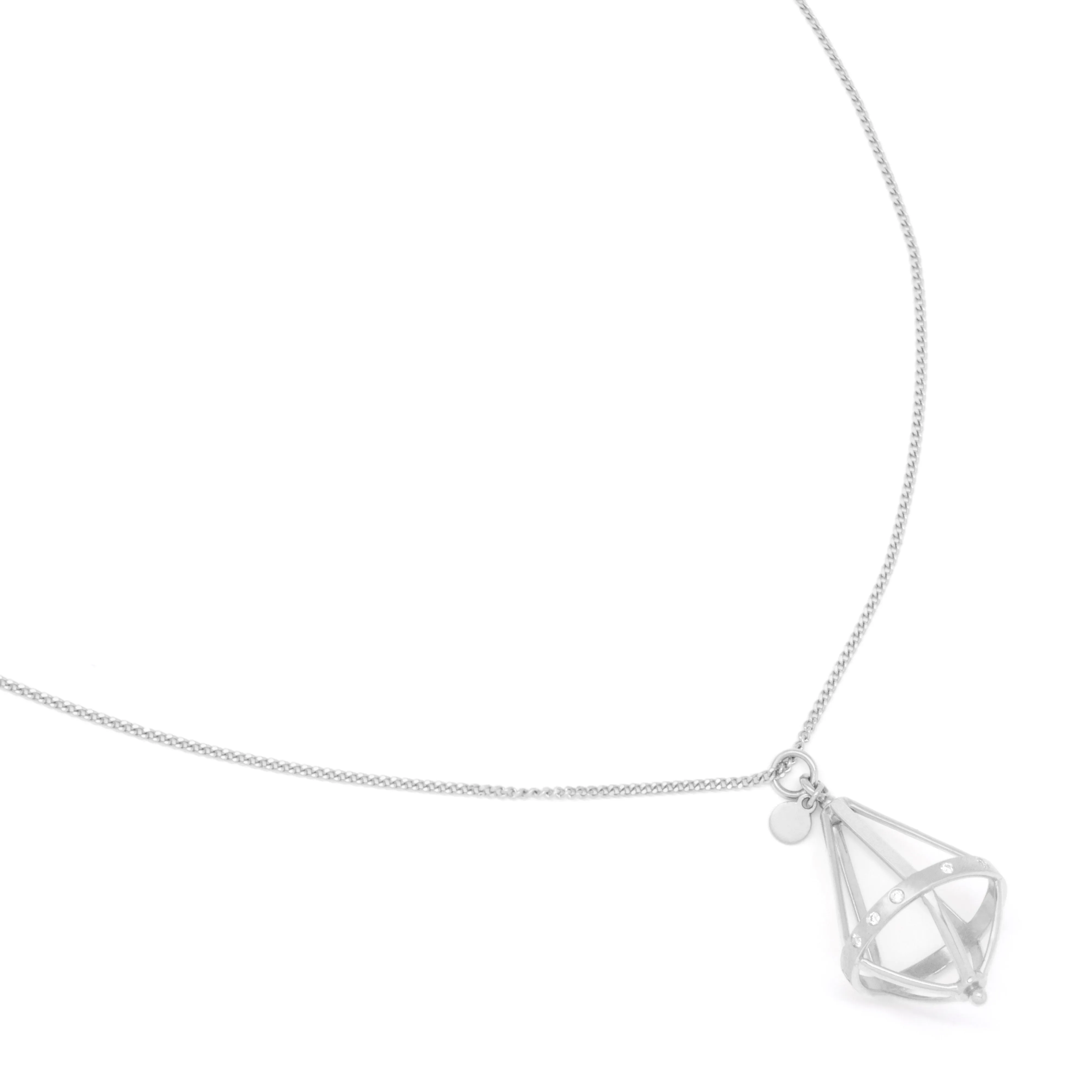 Pentagonal Cage Necklace | Multiple Options