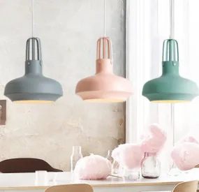 Ranveig Nordic Pendant Light in Pastel Colors