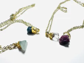 Raw Gemstone Necklace/ Affordable Gifts