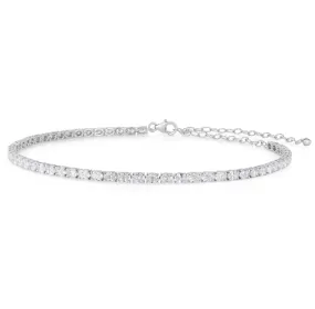 Sabel Collection White Gold Diamond Choker