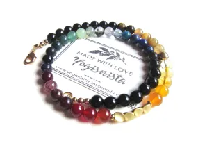 SALE - Colourful 7 Chakra Choker Necklace