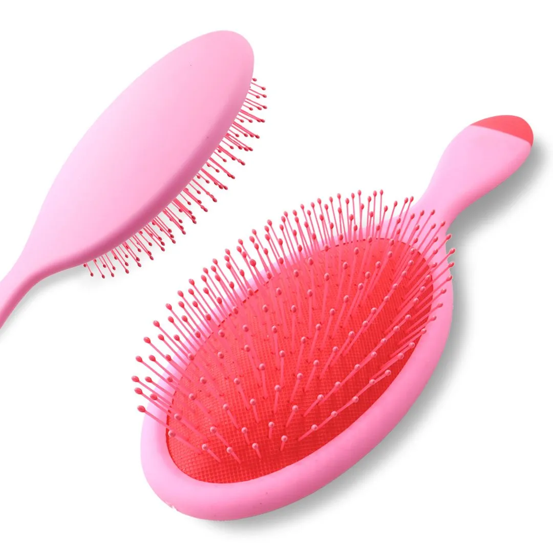 SERENITY DETANGLER BRUSH CUSHION BRUSH WITH BRUSH CLEANER SET