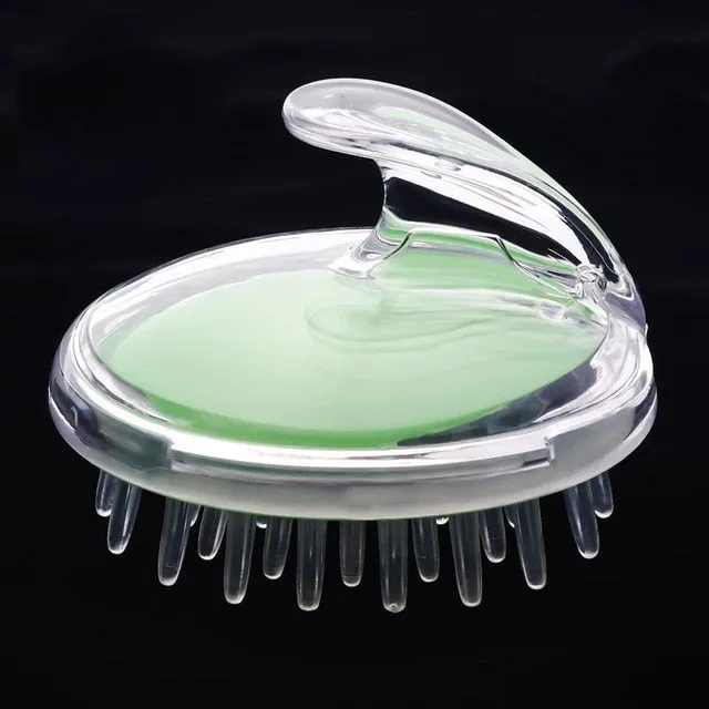 Silicone Head Body Massager Shampoo Scalp Massage Brush Hair Washing Comb Body Shower Brush Bath Spa Slimming Massage Brush