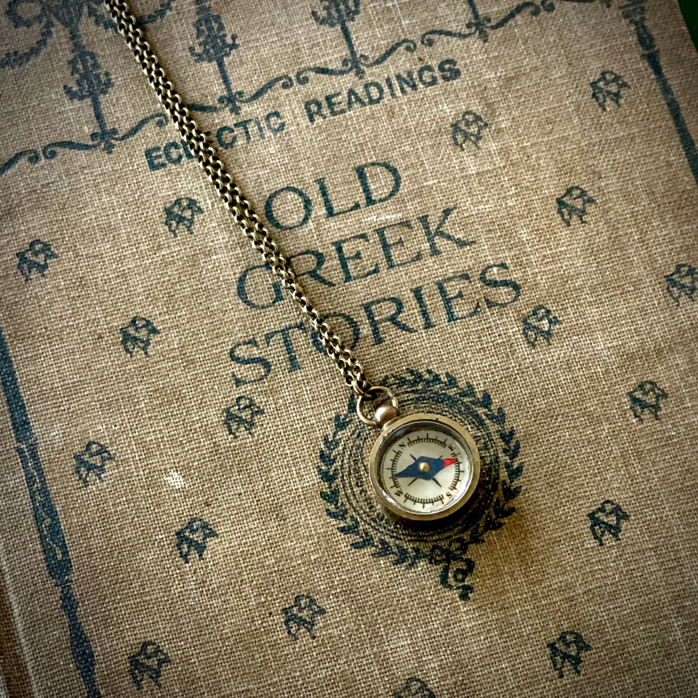 Small Compass Necklace