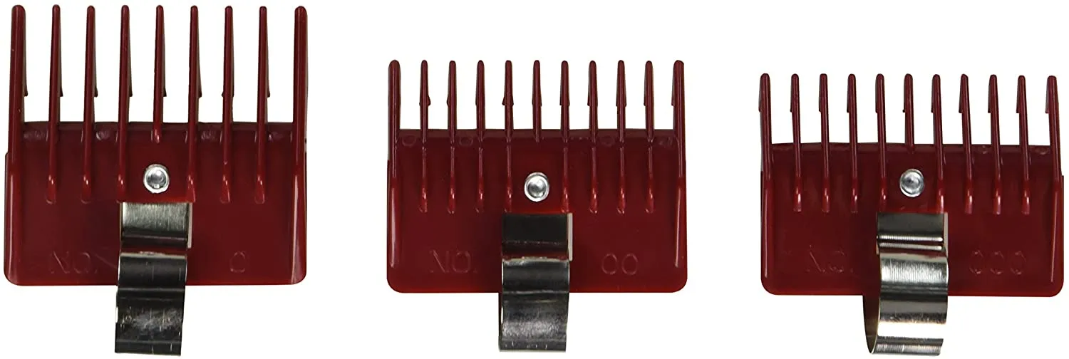 Speed O Guide 3 Comb Set No.0,00,& 000