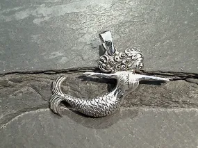 Sterling Silver Norfolk Mermaid Pendant