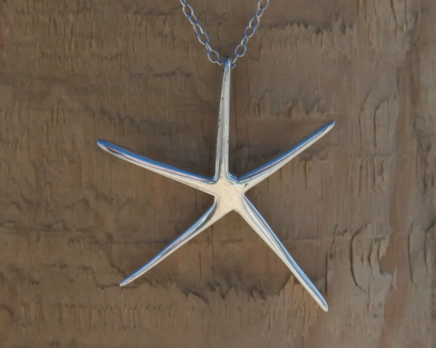 Sterling Silver Starfish Pendant