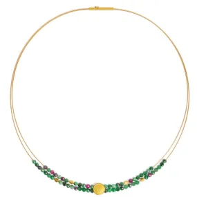 Sunnini Ruby Zoisite Necklace - 84941086