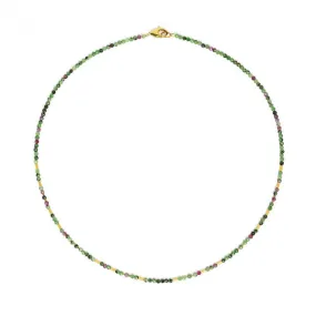 Tabaci Ruby-Zoisite Necklace - 84457086-V46