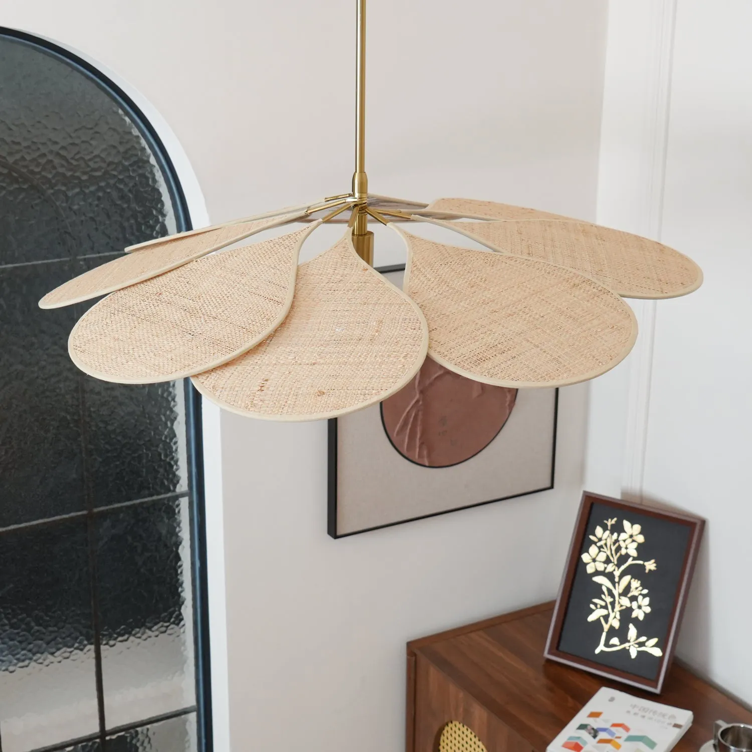 Tory Bloom Rattan Pendant Lamp