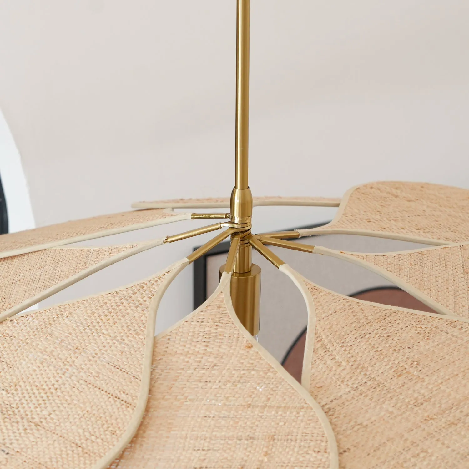 Tory Bloom Rattan Pendant Lamp