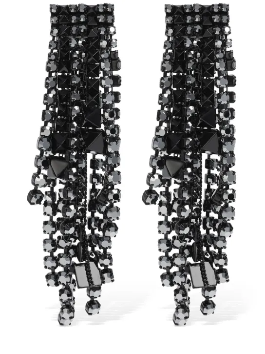 Valentino Garavani   Brightrain crystal pendant earrings 