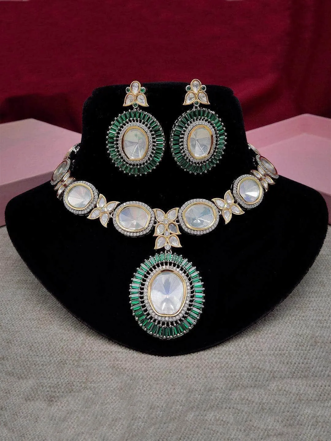 Victorian Polki Kundan Necklace