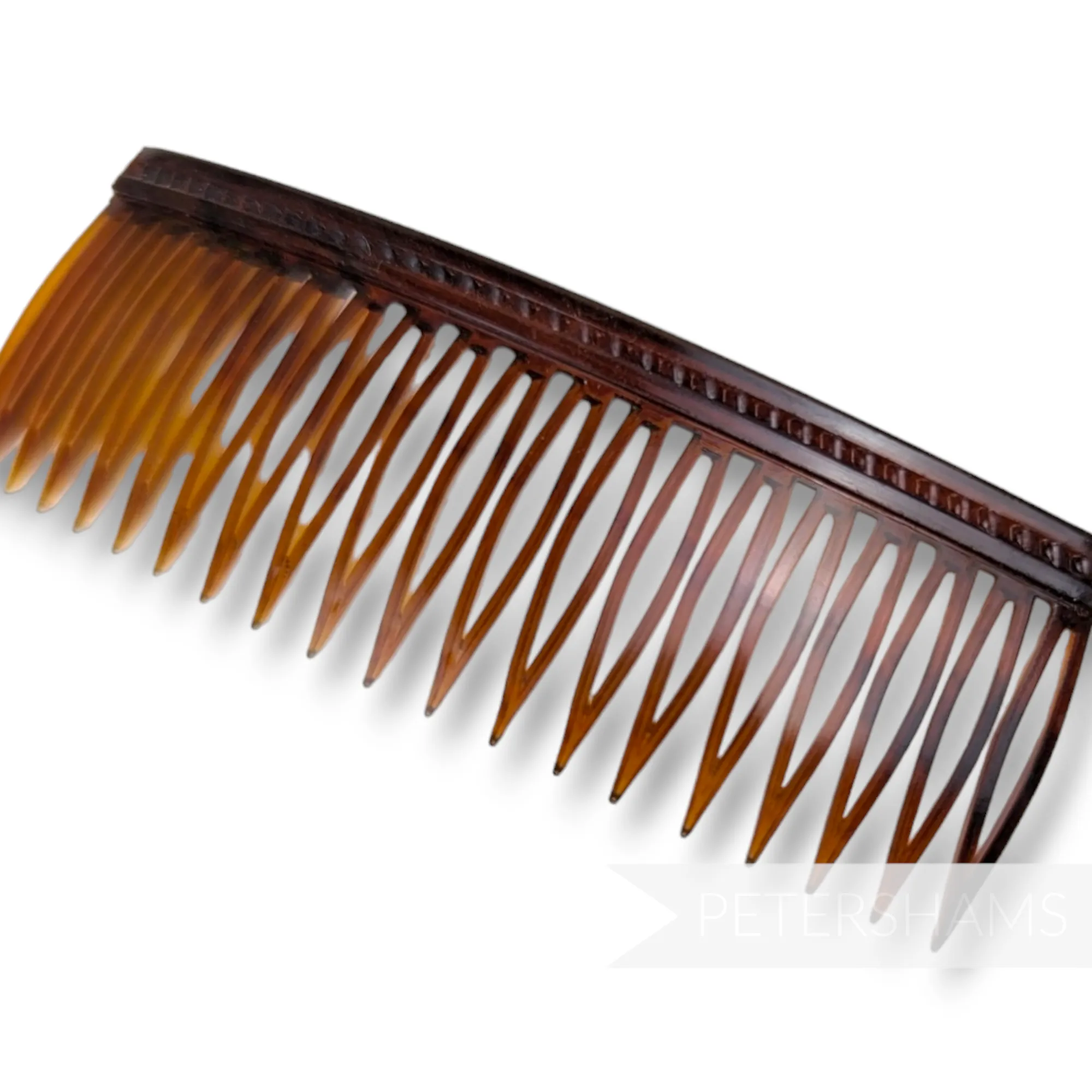 Vintage 1950/60's 7.5cm Short Tooth Plastic Comb