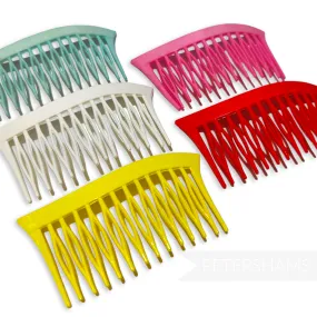 Vintage 1980's Wave Design Plastic Hair Comb