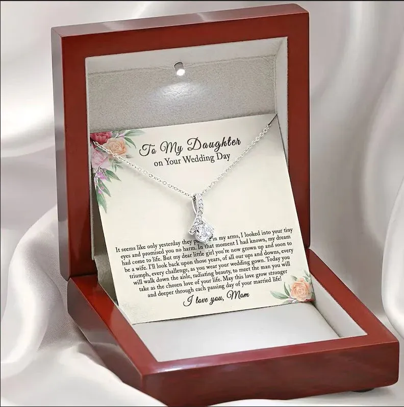 Wedding Gift for Bride from Mom, Bride Gift from Mom, Daughter Gift on Wedding Day