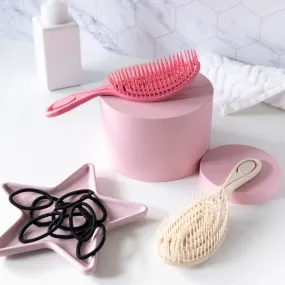 Wheat Straw Spiral Detangling Hair Brush